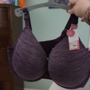 Cacique So Light Boost Plunge Bra (purple)